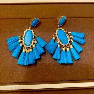 Kendra scott turquoise earrings